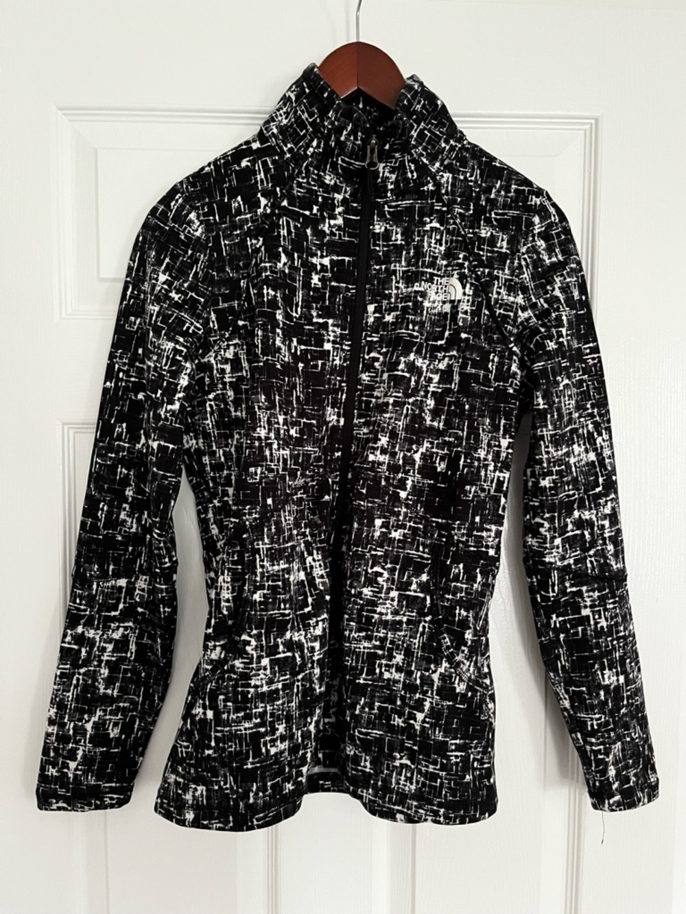 The North Face Women's Cinder Full Zip Black & White Jacket Gorpcore Outdoor, S